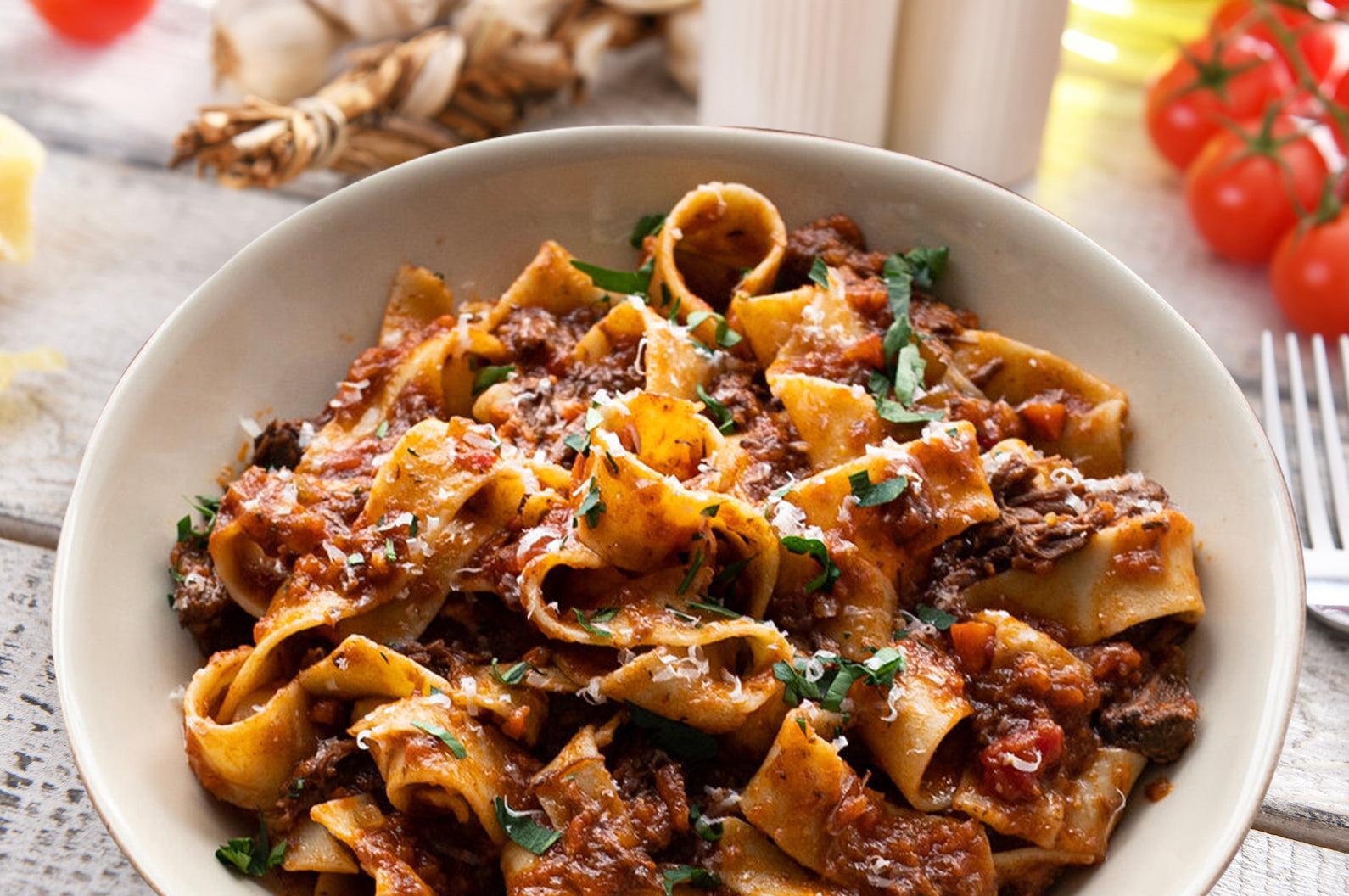 Beef Ragu Pasta - Gusto Italiano